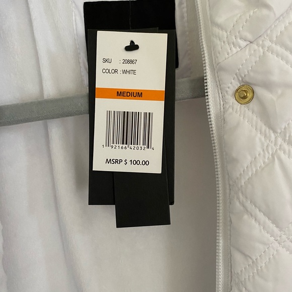 Never worn fleeced line quilted vest. - Picture 6 of 6